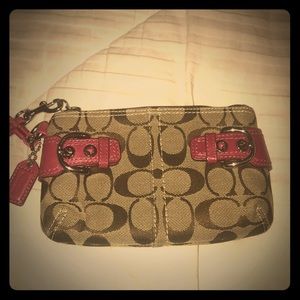 Coach wristlet